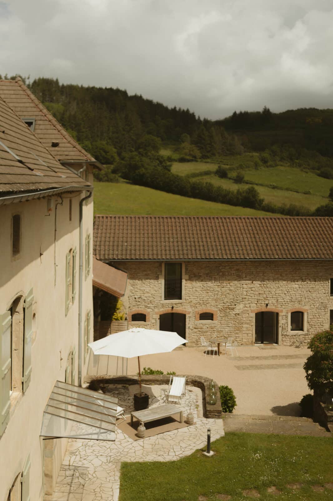 Vue sur la campagne Bourguignonne